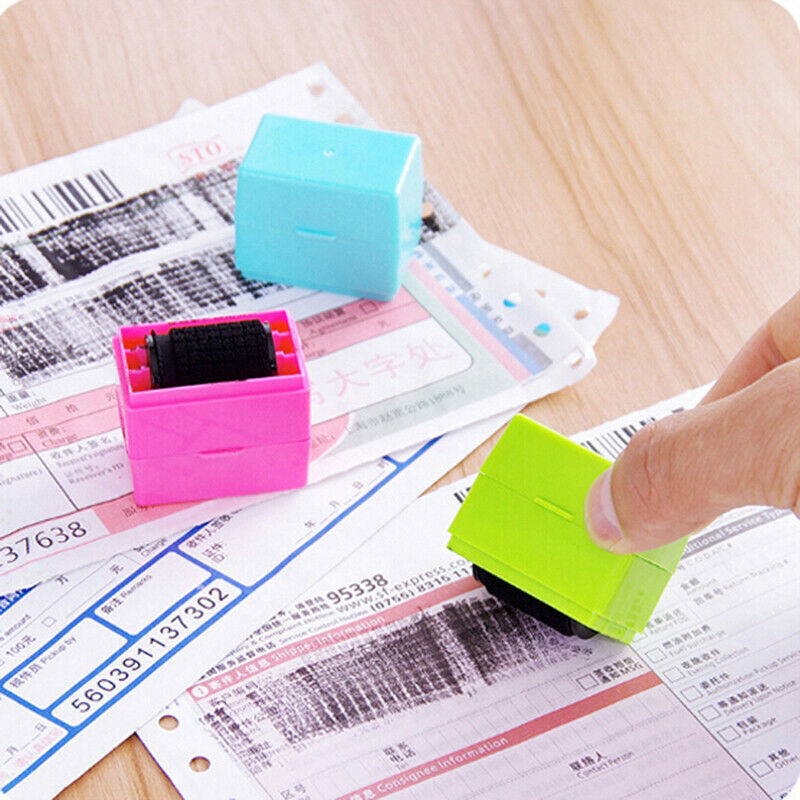 Roller stamp data security protection theft prevention id identity guardr.l8