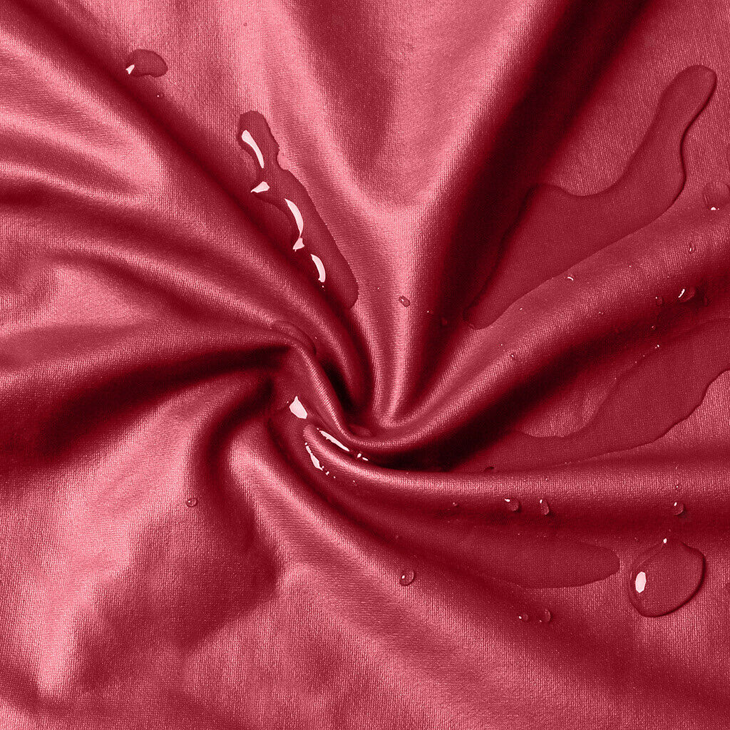 Red Tablecloth Set Of 2 120cm Indoor Outdoor Tablecloth Round Tablecloth