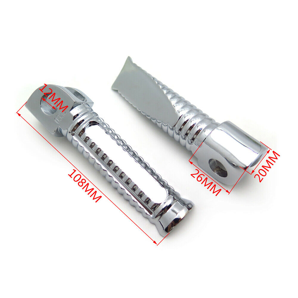Aftermarket Front Foot pegs For 1995-2013 Kawasaki ZX-6R/636RR