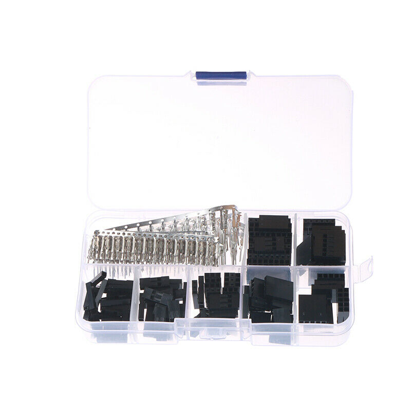 310pcs Wire Jumper Pin Header Connector Housing Kit Crimp Pins+Female Wit.l8