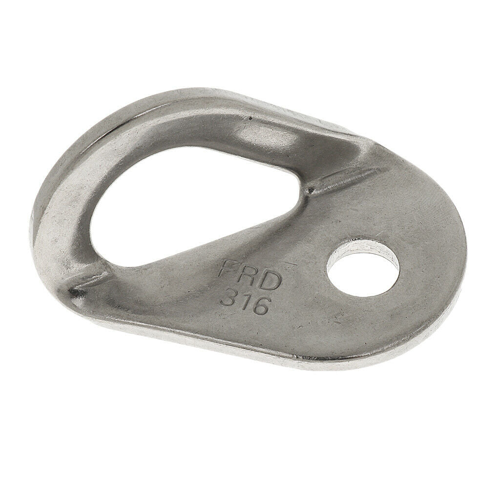 30KN Stainless Steel Mountaineering Rock Climbing Anchor Bolt Hanger Plate
