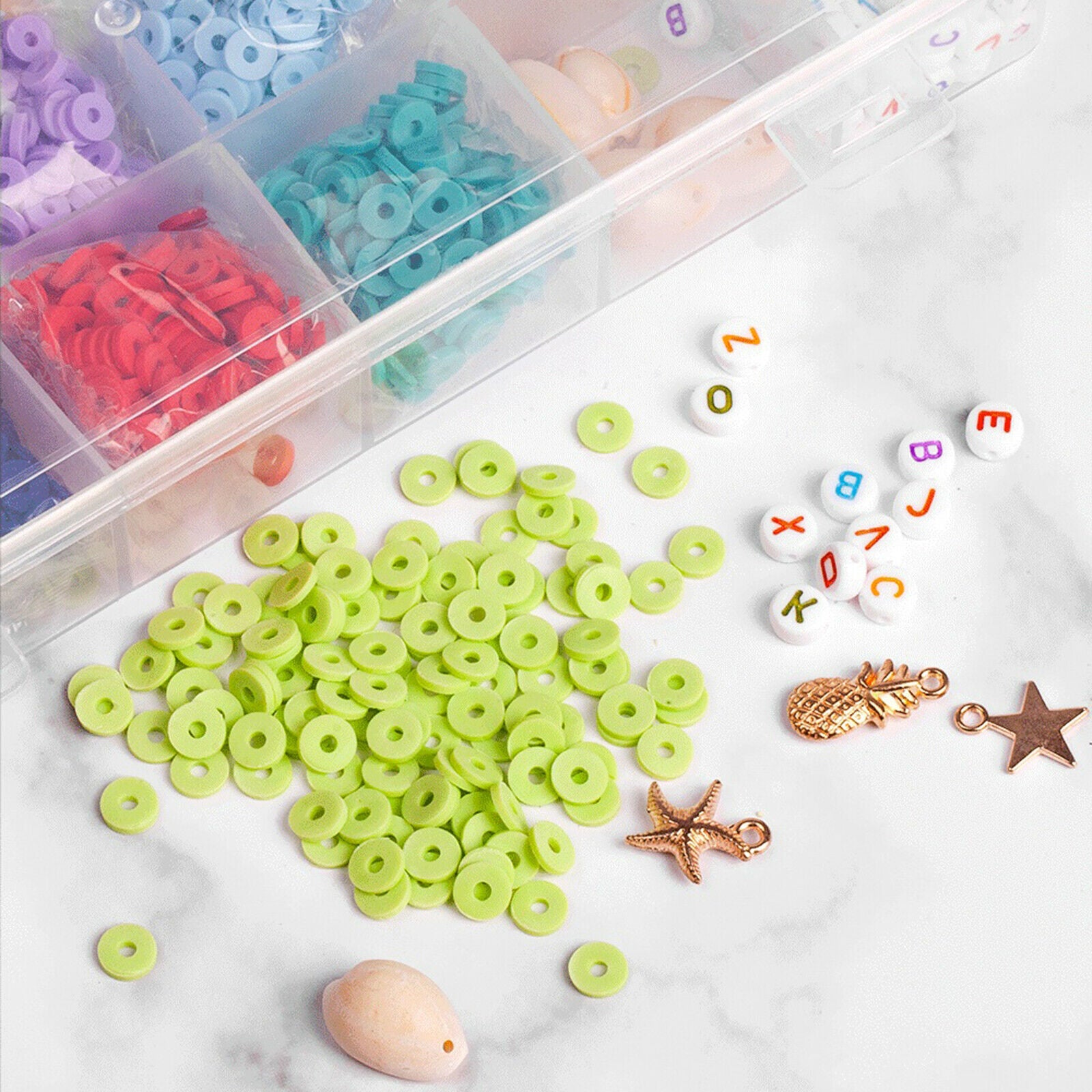 All in One 6mm Jewellery Making Set Findings Handmade DIY Beading Crafting