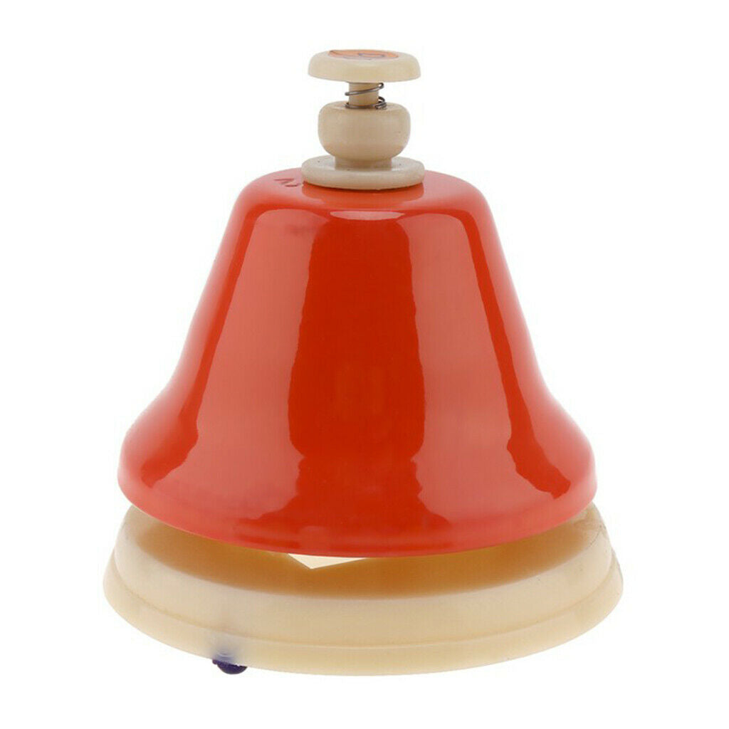 8 Note Hand Bell Set Percussion Instrument Puzzle Toys for Kid's Child