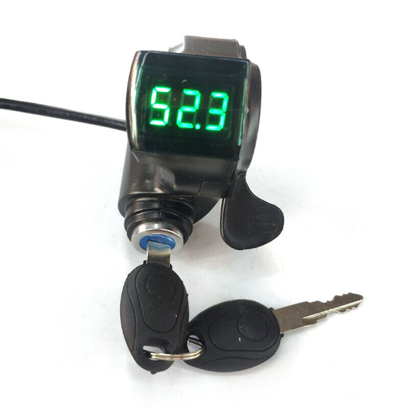 12V/24V/36V/48V/60V/72V Throttle Ebike With Battery Power Display Thumb Grip SJ