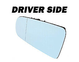 Left Side For Audi A4 Quattro Sedan 2002-2008 Heated Rear View Mirror Glass