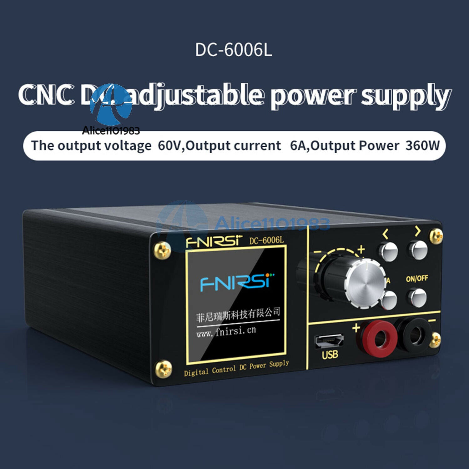 DC6006L DC 6V-70V Adjustable Programmable Step-Down Power Supply Module