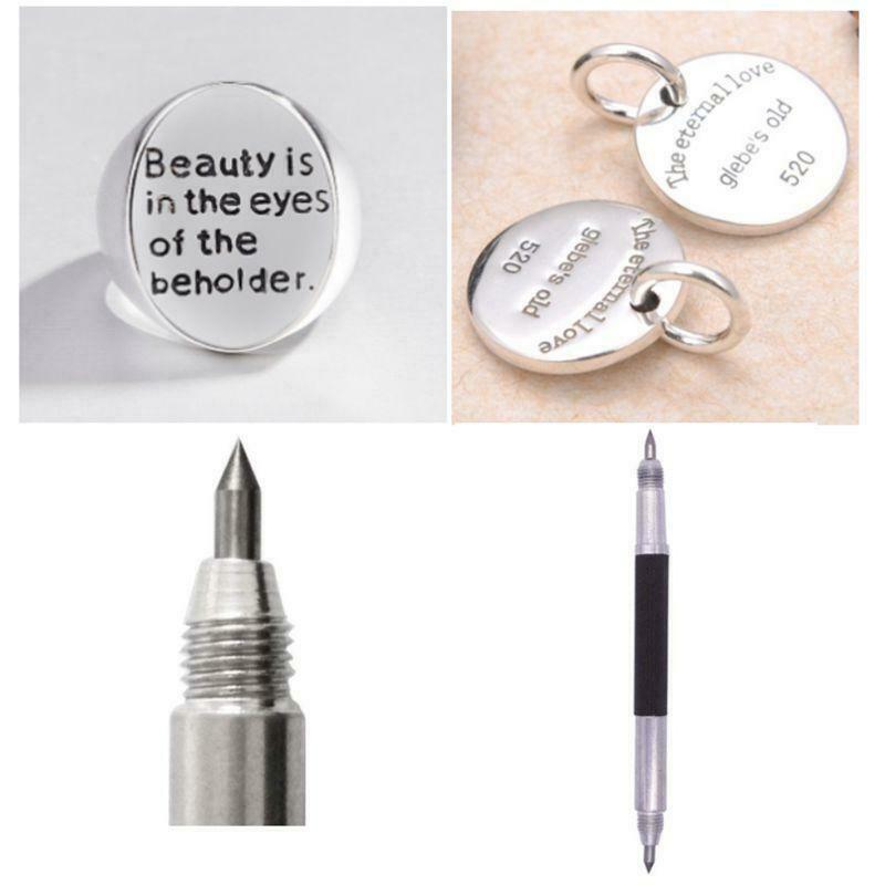 Double-headed Scribe Pens Scribing Engraving Etching Pen DIY Engraver Tools