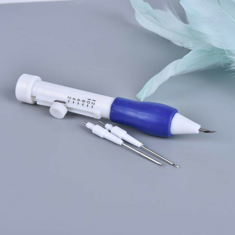 1Set DIY Hand Embroidery Pen Practical Plastic DIY Crafts Magic Embroidery Pe Rf