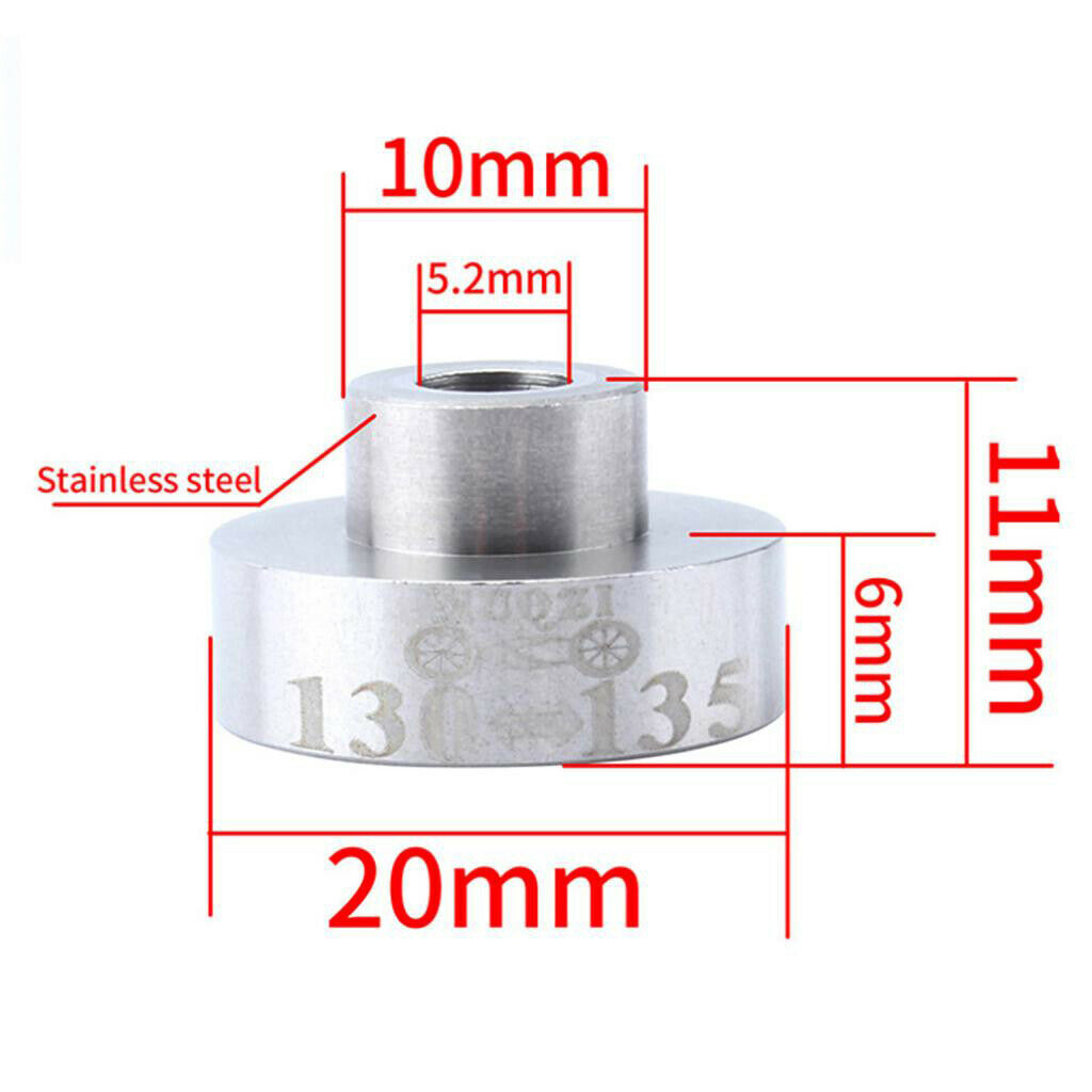 Hubs Mountain Bike Drum Hub Axis Conversion Adapter 130mm To 135mm