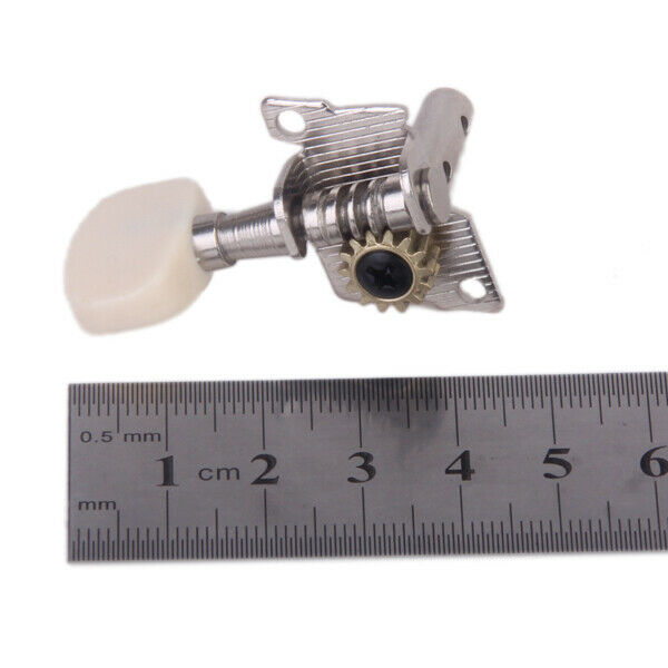 4pcs Tuning Peg Machine Heads Tuners Set 2L+2R For Electric 4-String Bass Guitar