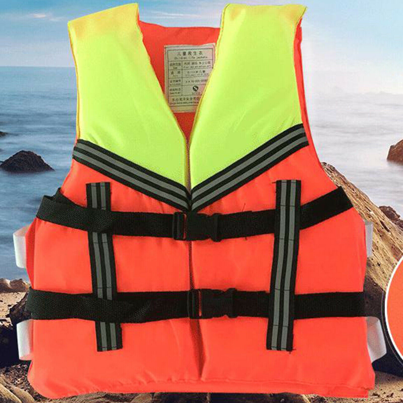 Unisex Child Kids Swim Vest Universal Adjustable Safety Strap Age 4-12 Years