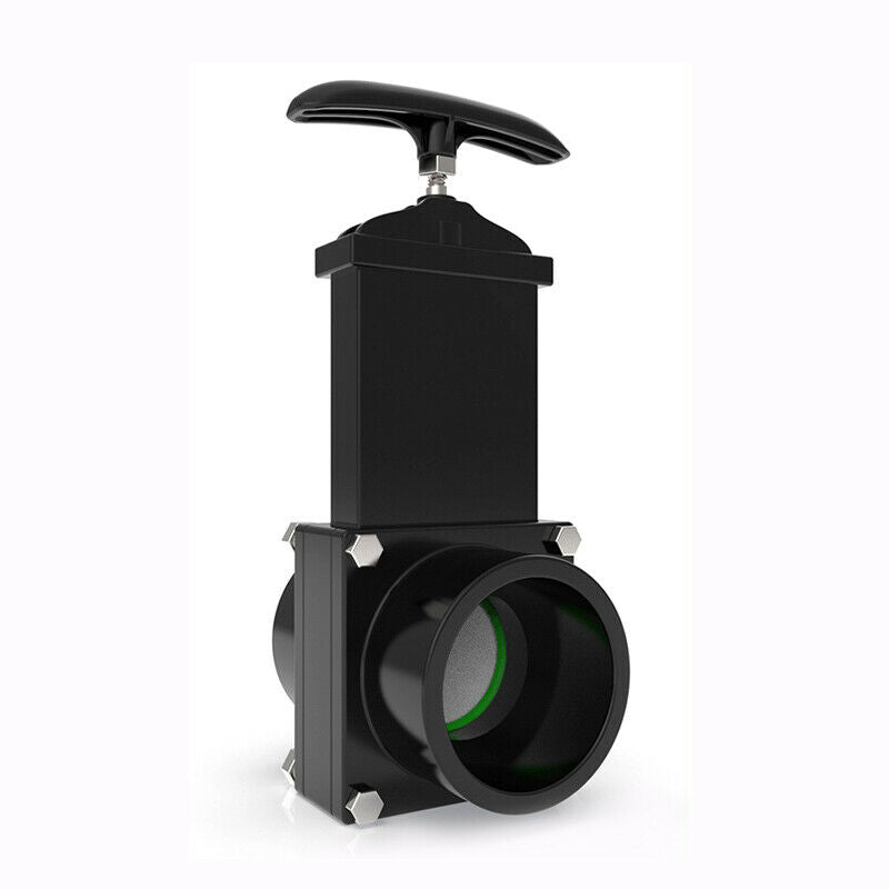 50MM RV Sewer Standard Waste Valve Dump Drain with Plastic Handle for Campervan
