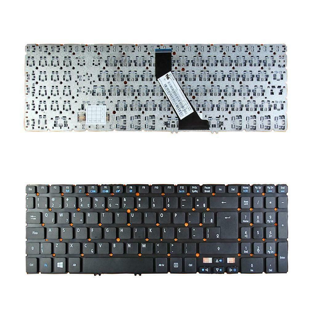 Portuguese Keyboard Without Plastic Backlight For Acer Aspire V5 V5-531 V5-531G