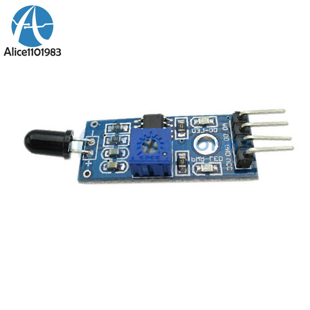 5PCS 4PIN Flame detection Sensor IR Infrared receiver control module
