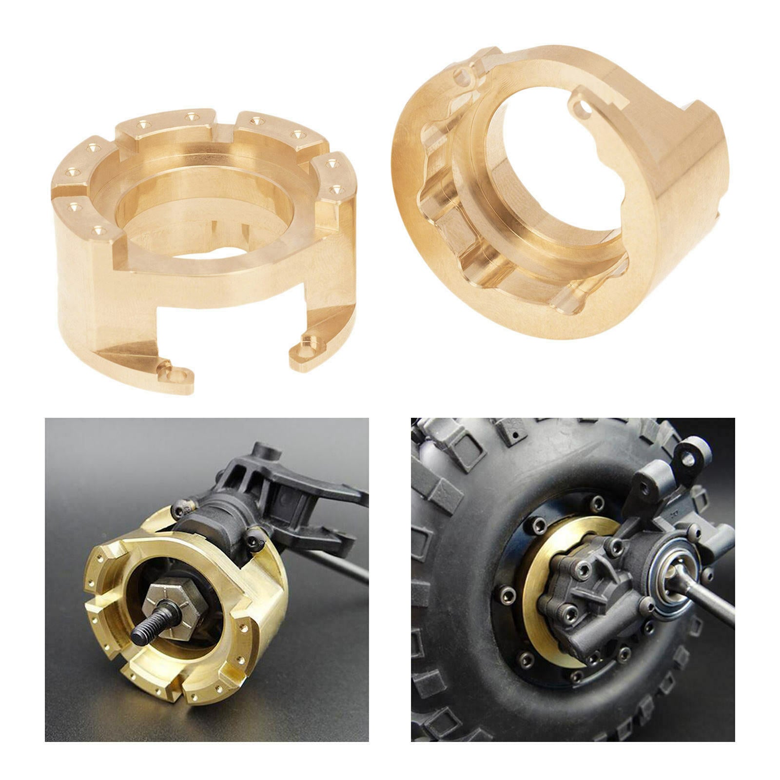 Heavy Duty Brass Counterweight fit for 1:10 TRX4 RC Hobby Car Accessories