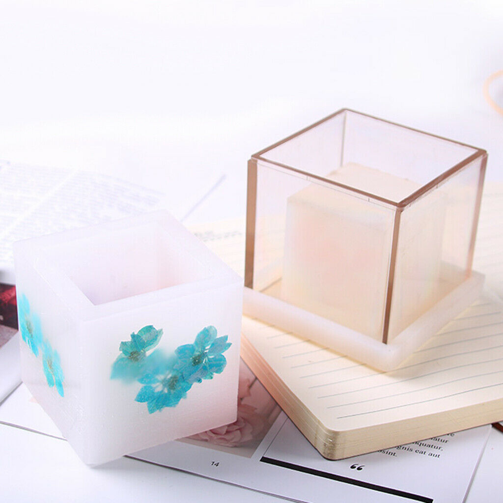 Plastic Square Tube Shape Candle Making Mould Candle Mold for Handmade Craft