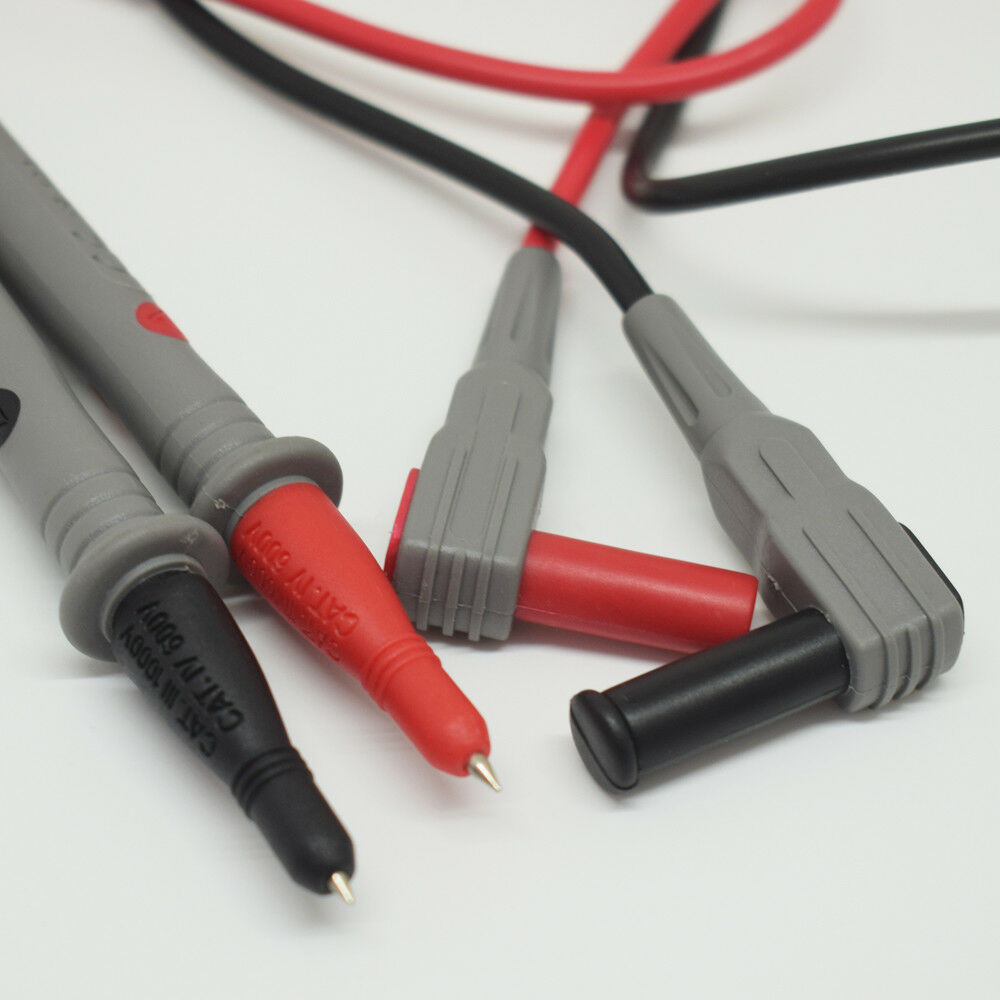 4 sets 1000V 10A UT-L27 UNI-T Multimeter Test Extention Lead Male Thread Probe