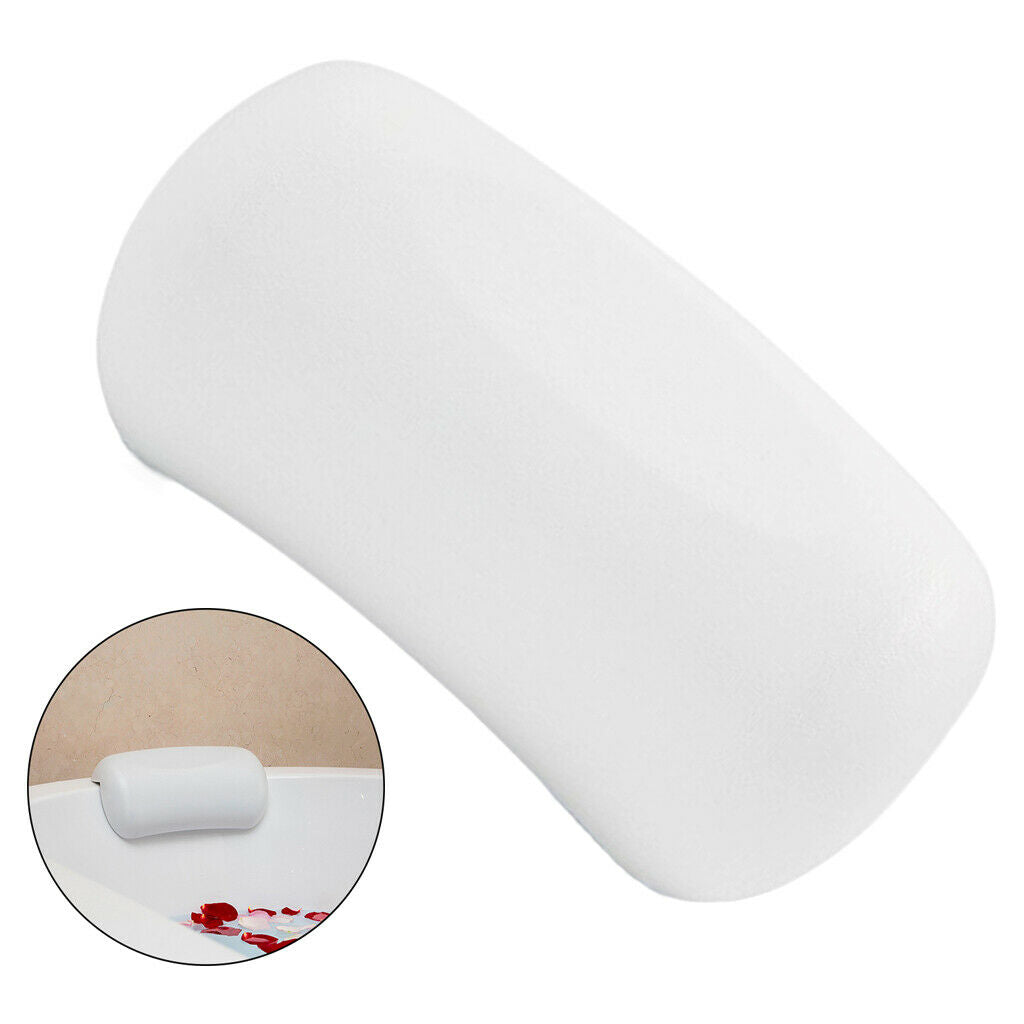 Spa Bath Pillow Non-slip Bathtub Headrest Pillow Cushion for Men Women