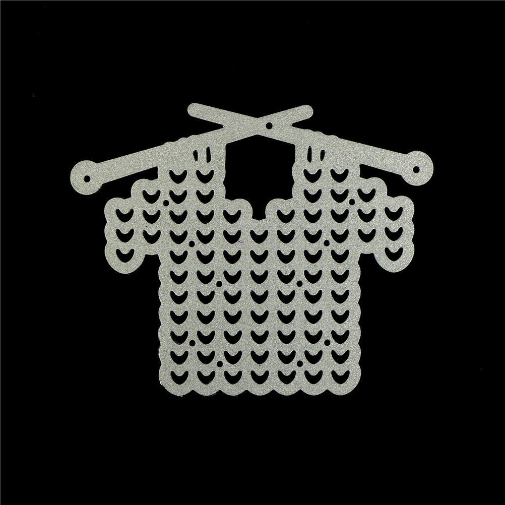 Knitting a sweater Metal Cutting Dies Stencils for DIY Scrapbookings Album Cards