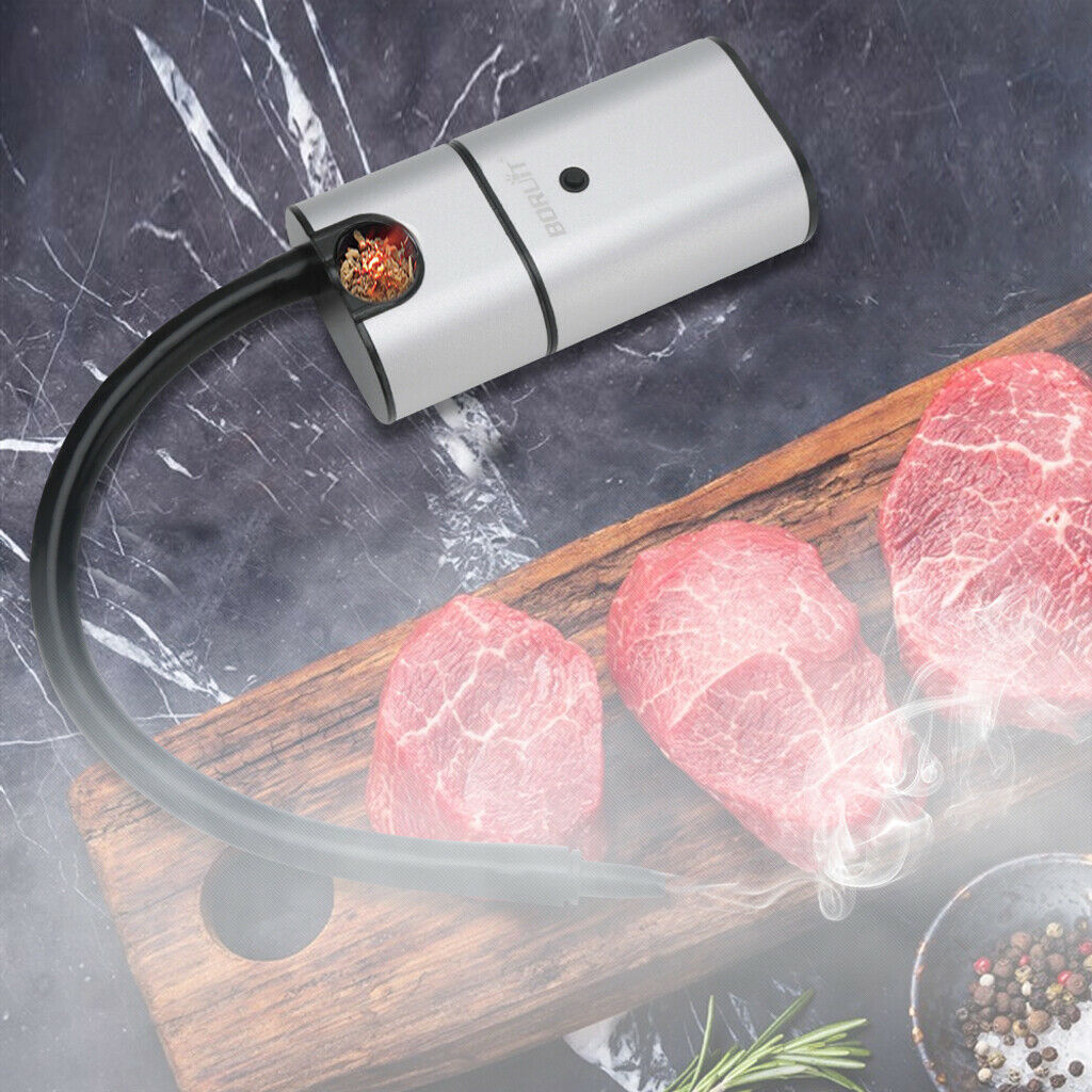 Smoke Infuser Cheeses Salmon Sausage Meat BBQ Smoker Easily Use 117x60x37mm