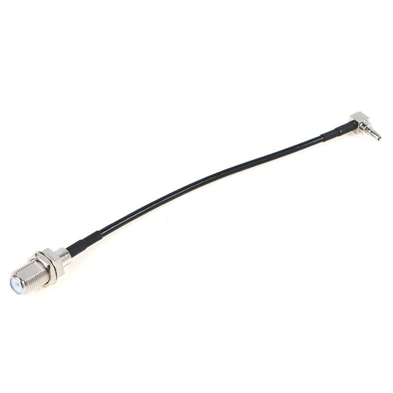 1Pcs SMA Female to CRC9 Right Angle Connector RG316 Pigtail Cable 15cm 6"L Qx