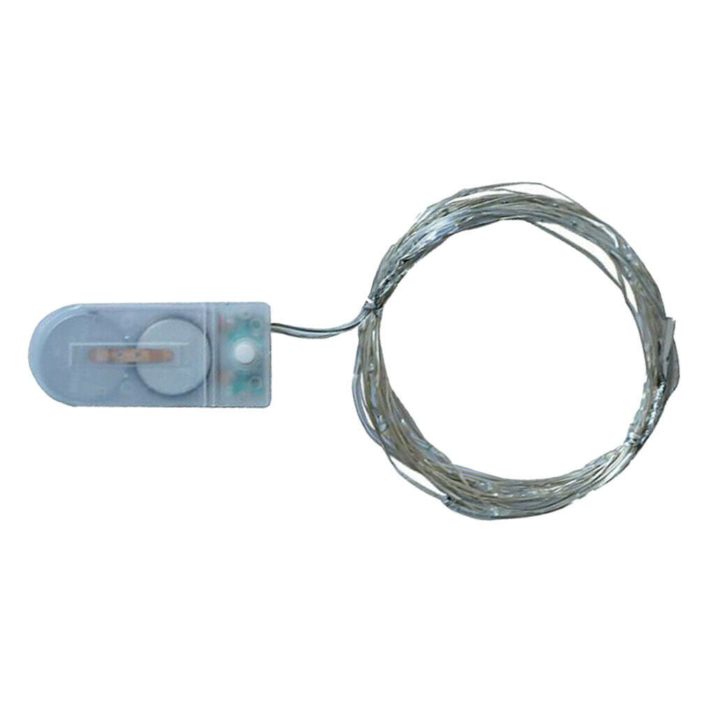 LED Copper String Light Holiday decoration b Warm White_2m