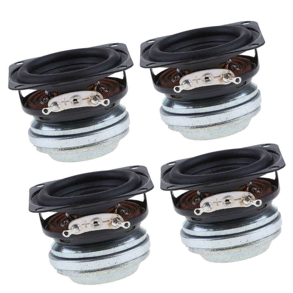 40mm 10W 4Ohm  Speaker Stereo Sound 16 Coil Replacement (Pack Of 4)