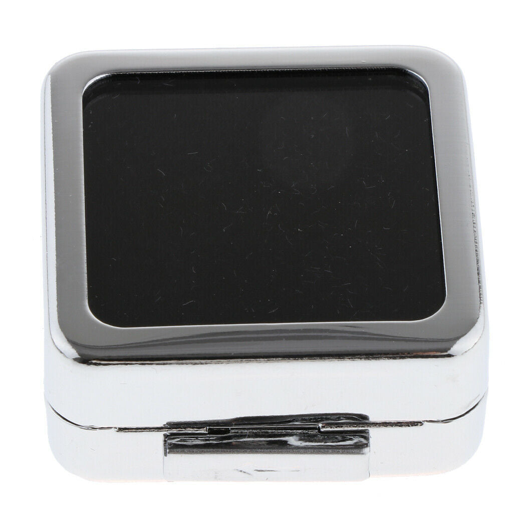 Metal Loose Diamond Collection Display Show Box Jewelry Organizer Case