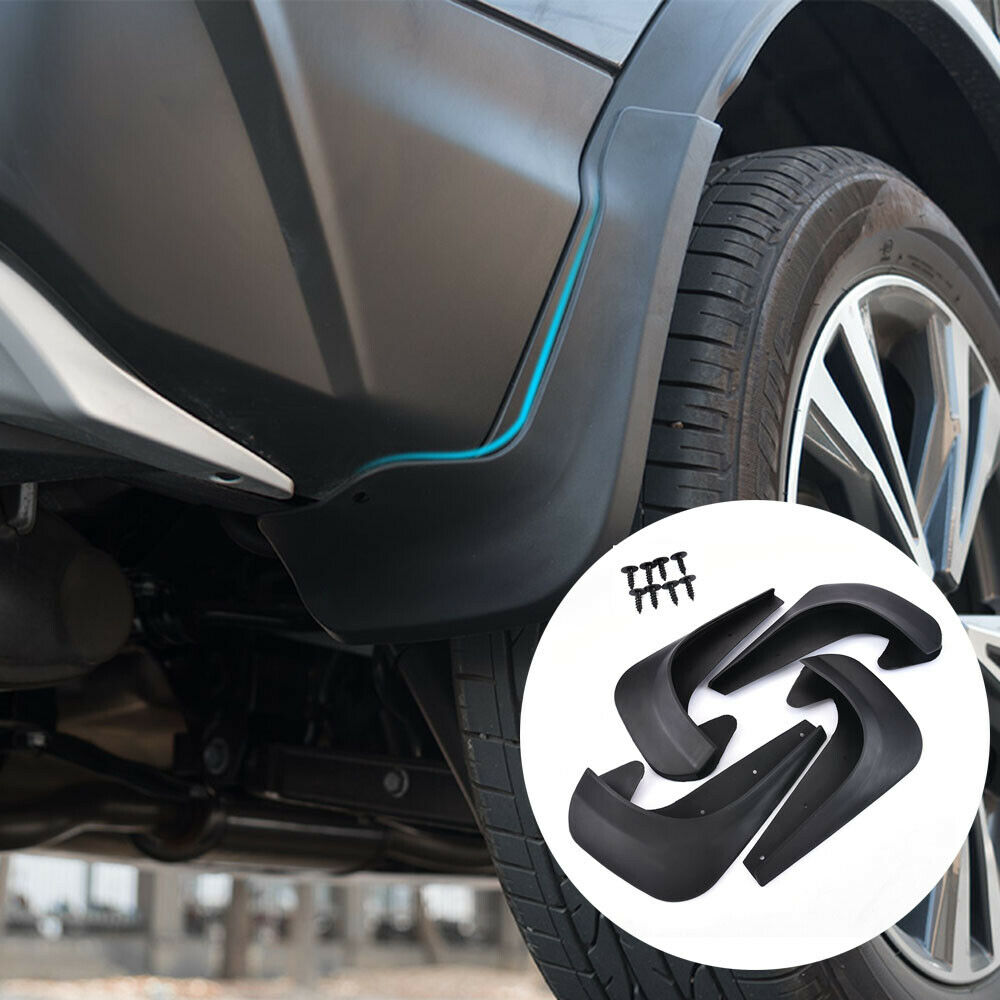 4PCS Universal Car Mud Flaps Splash Guards for Front or Rear Auto Accessory DIY