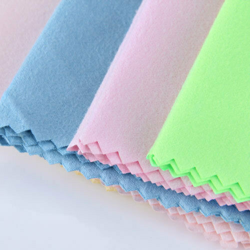 5x Microfibre Cleaning Cloth Music Instrument Guitar Bass