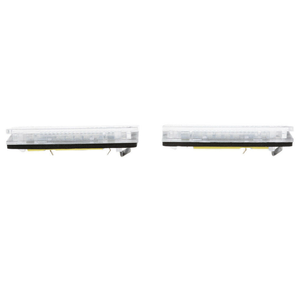 2 Pieces White 18LED License Number Plate Lights Lamps for BMW E39 5-Door