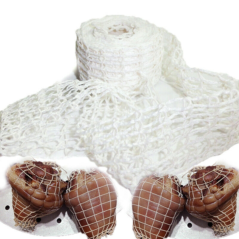 5M Cotton Meat Net Ham Sausage Net Butcher's String Sausage Casing Net Rol_t Qx