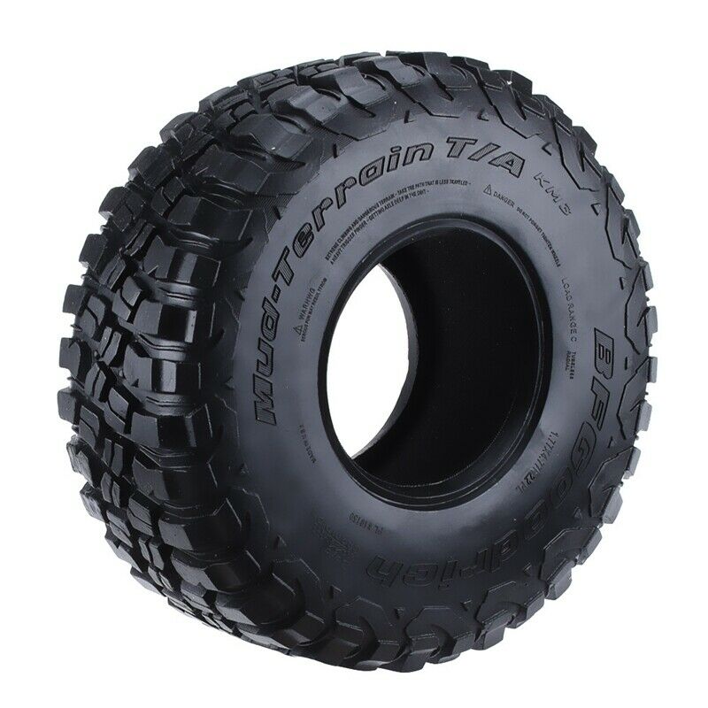 4PCS 120mm 2.2 Mud Grappler Rubber Tyre Wheel Tires for 1/10 RC Cler Traxxas 4G5
