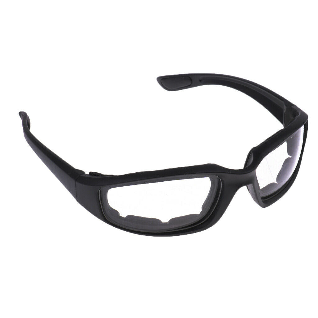 Wind Resistant 2x Pad Extreme Sports Sunglasses Motorcycle Riding Glasses