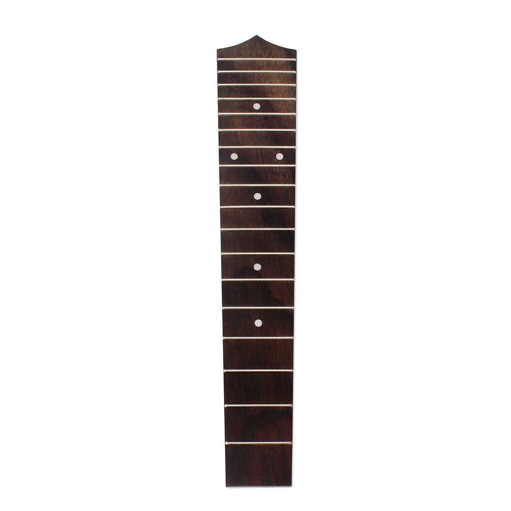 24inch Concert Ukulele Replacement Rosewood 18 Fret Fretboard Uke Fingerboard