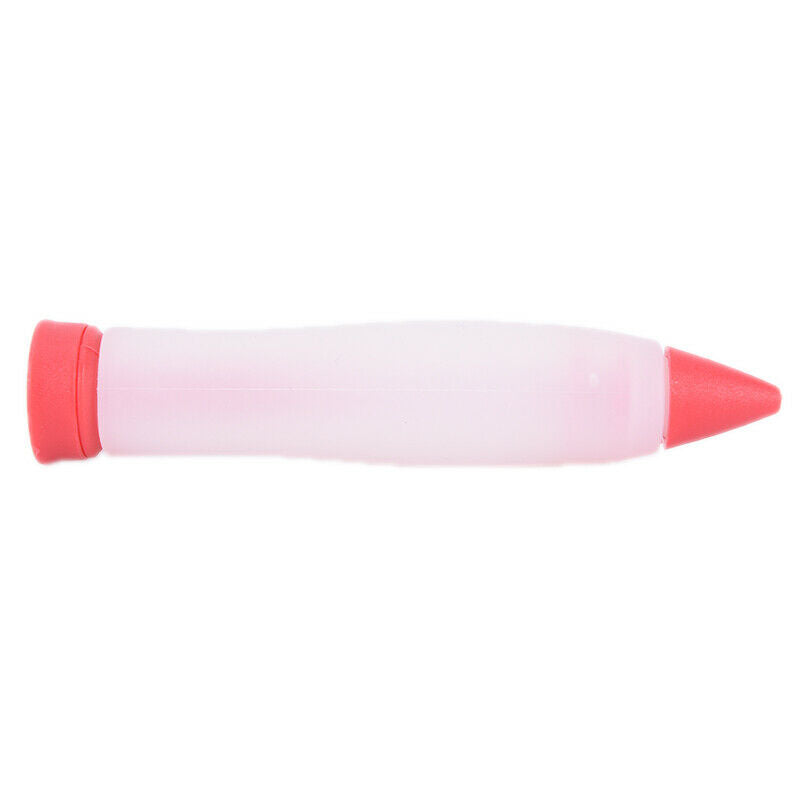 Silicone Fondant Cake Pen Pastry Icing Writing Syringe Baking Decor DIY To SBDA