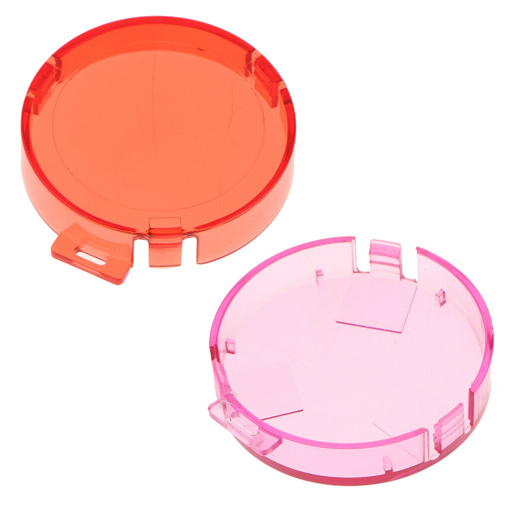 2Pack 43mm Diameter Housing Case Professional Waterproof Diving Lens Filter