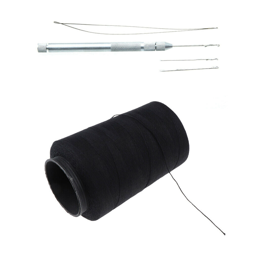 Hair Weaving Thread Needle Hook Set for Wigs Hair Extensions Dreadlock Beads