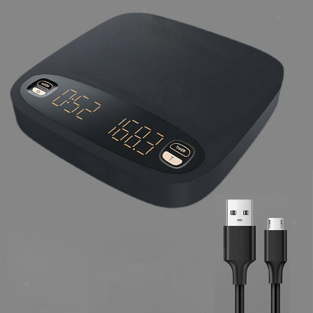 Household Coffee Scale with Timer Espresso Scale Kithen Hand Coffee Scale
