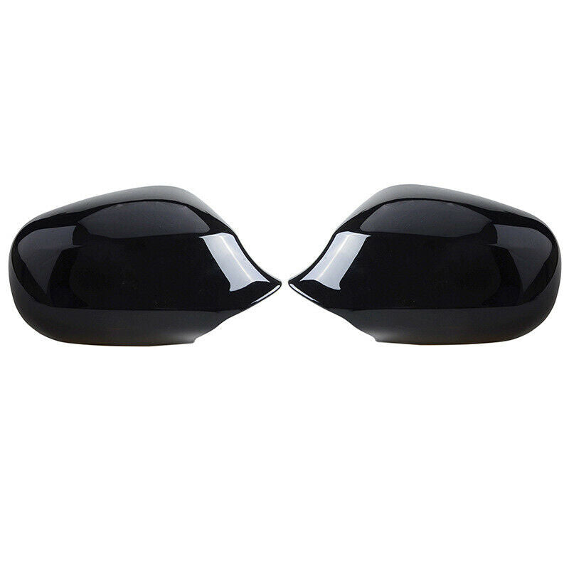 2Pcs Side Wing Mirror Cover For BMW 1 3 Series 2008-2015 Rearview Mirror Cover