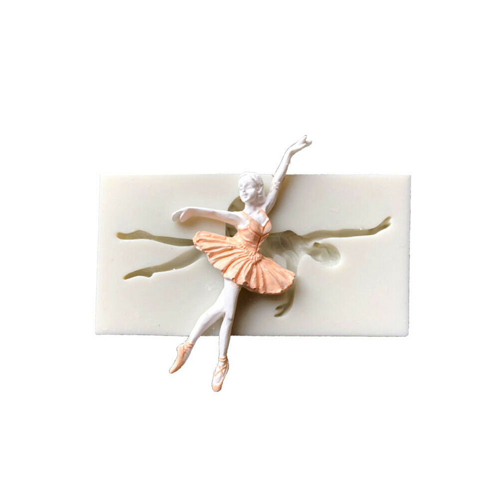 Dancer Silicone mold fondant mold cake decorating tools chocolategumpastem.l8