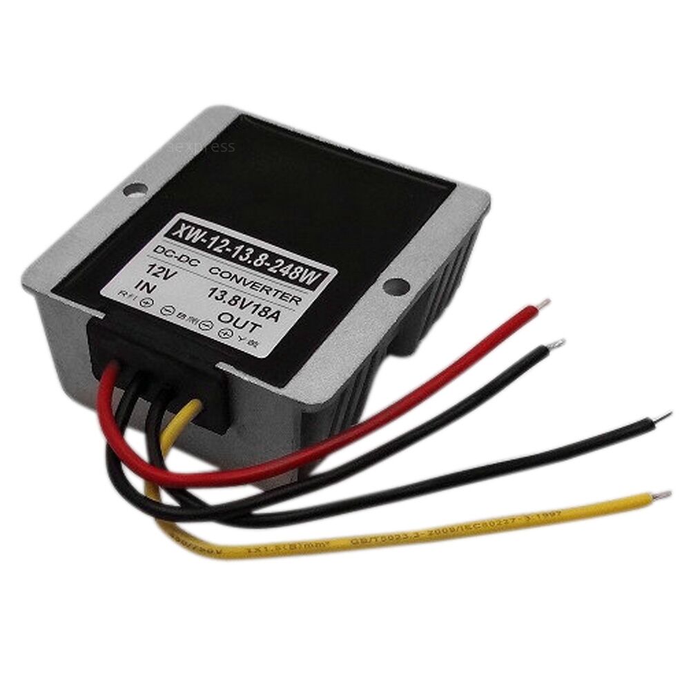 DC 12V To DC 13.8V 18A 248W Step Up Power Supply Converter Regulator Module #U