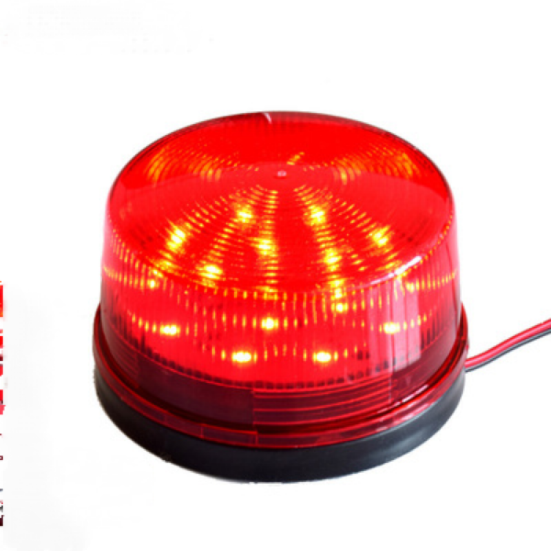 RED LED Beacon Flash Warning Lamp Safe Light Bar Industrial Signal Strobe Light