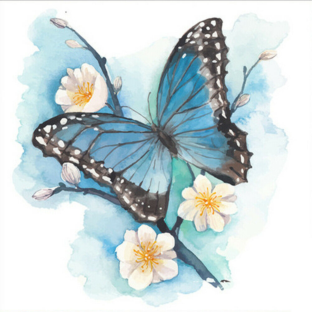 Butterfly 5D DIY Special Shaped Drill Diamond Painting Cross Stitch Mosaic @