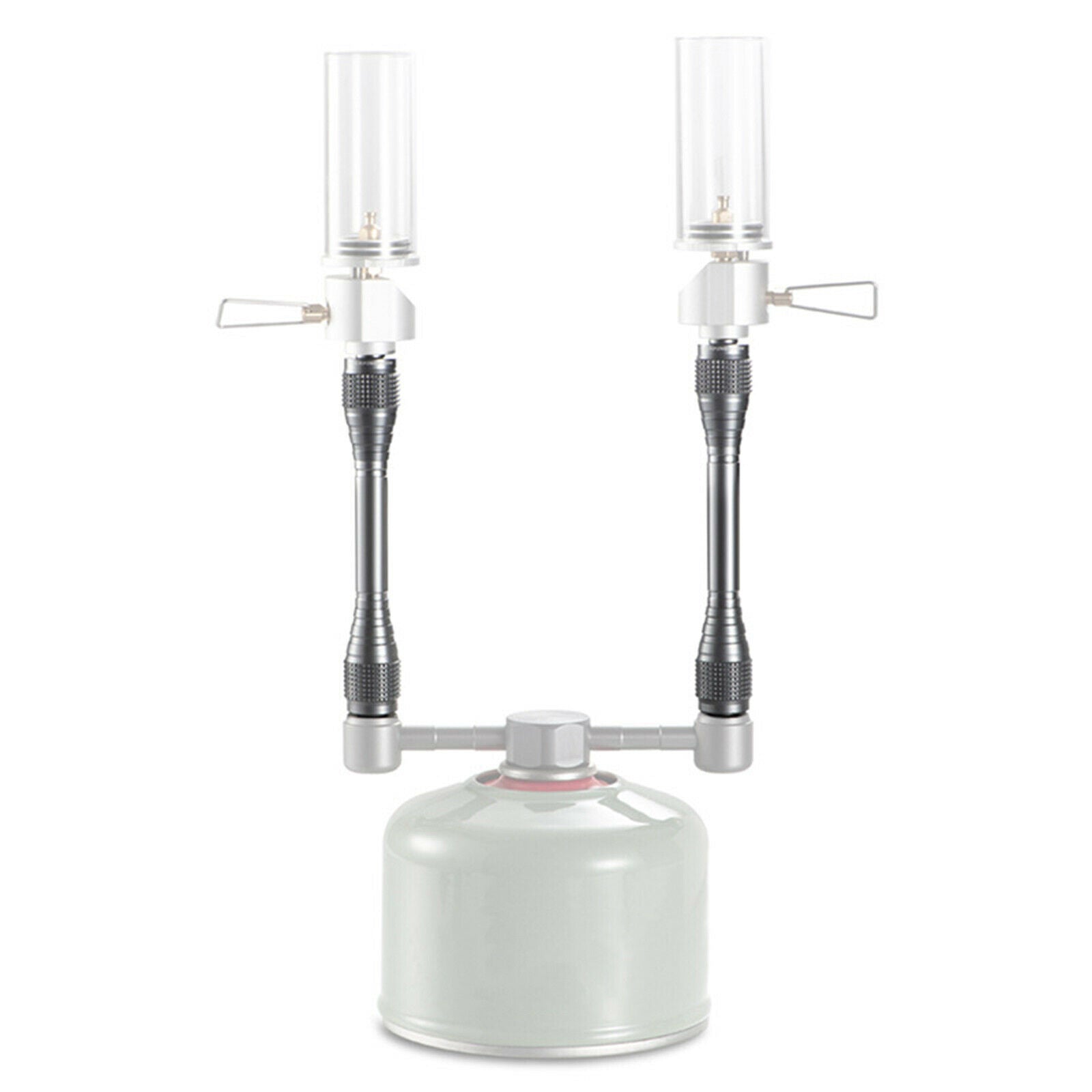 Screw Gas Lantern Extension Pole for Camping Night Cooking Aluminum Alloy