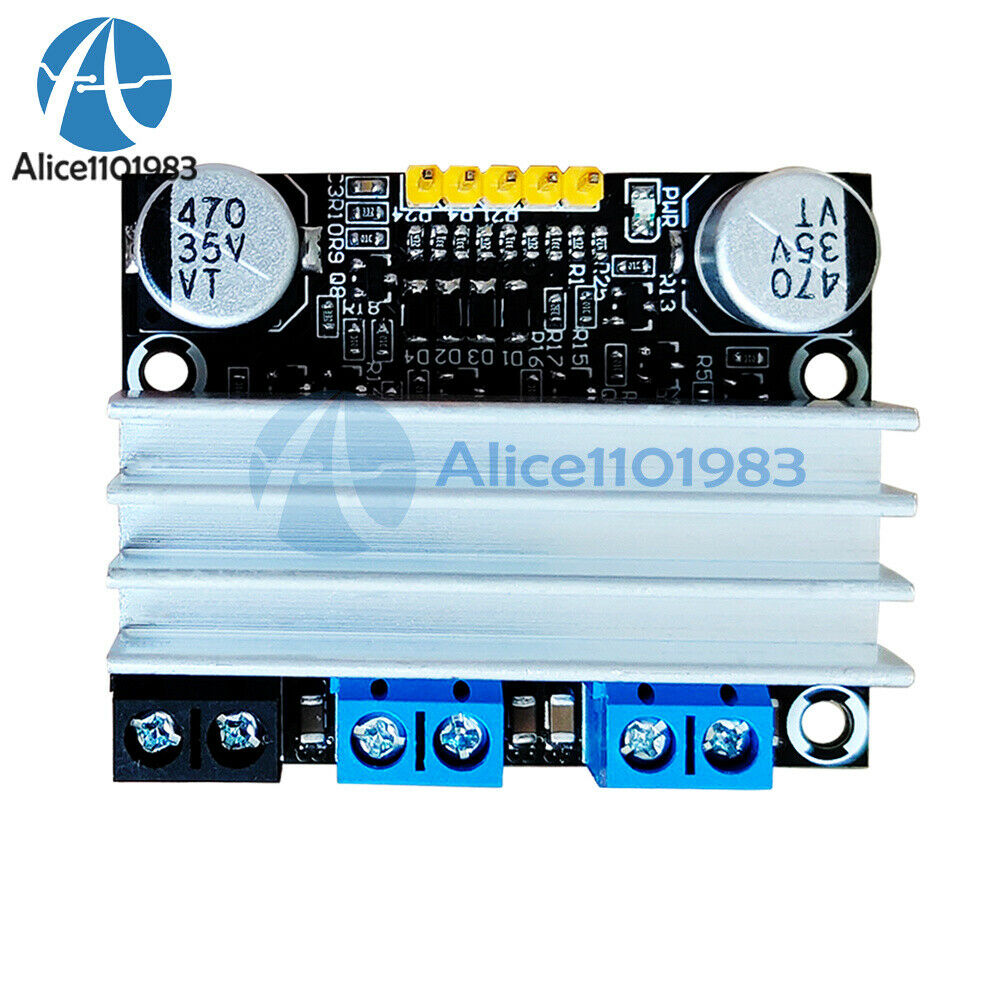 10A Dual-Channel H-bridge DC 3-18V Motor Drive Module PWM Adust Speed Dimming