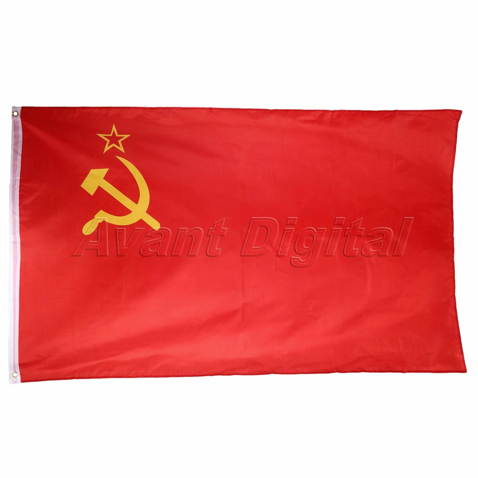 Red 90x150cm USSR Flag Banner 3x5FT Union of Soviet Socialist Republics Flag NEW