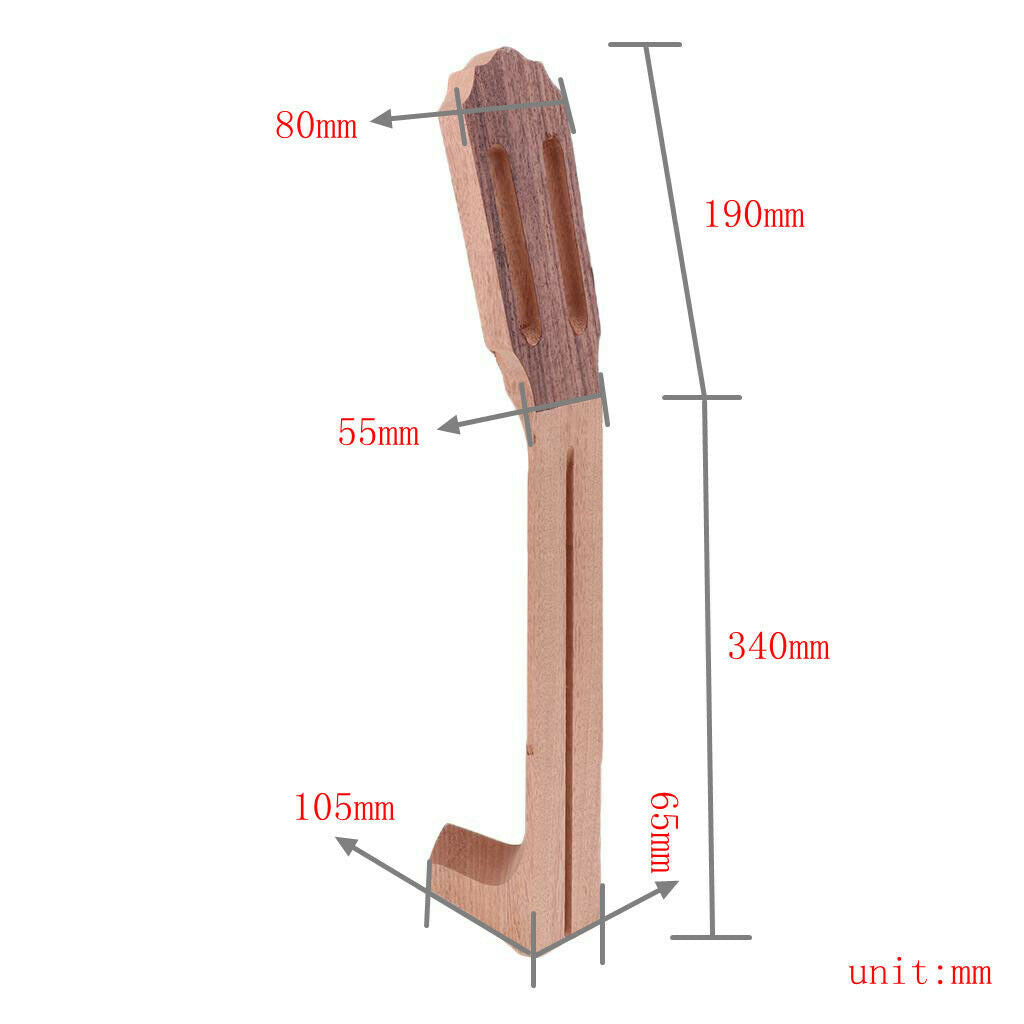 Durable Mahogany Luthier Repair DIY Repair Parts for Classic Guitar Lovers