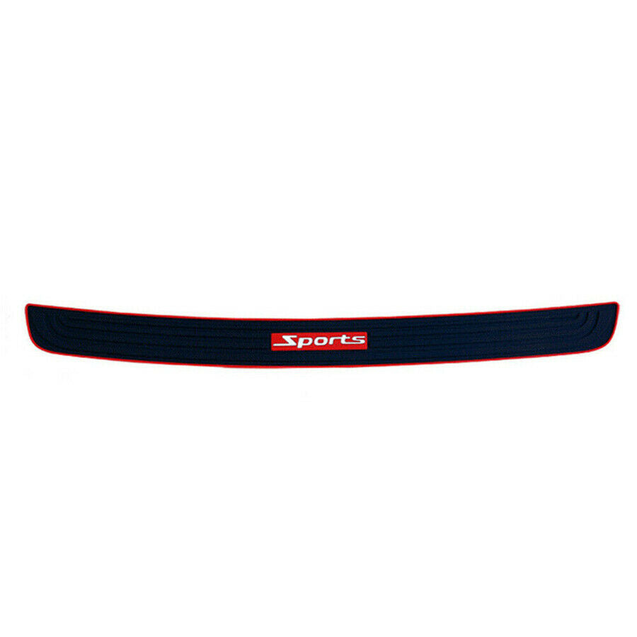 1x Rubber Car Accessories Rear Guard Bumper Scratch Protector Non-slip Pad Cover