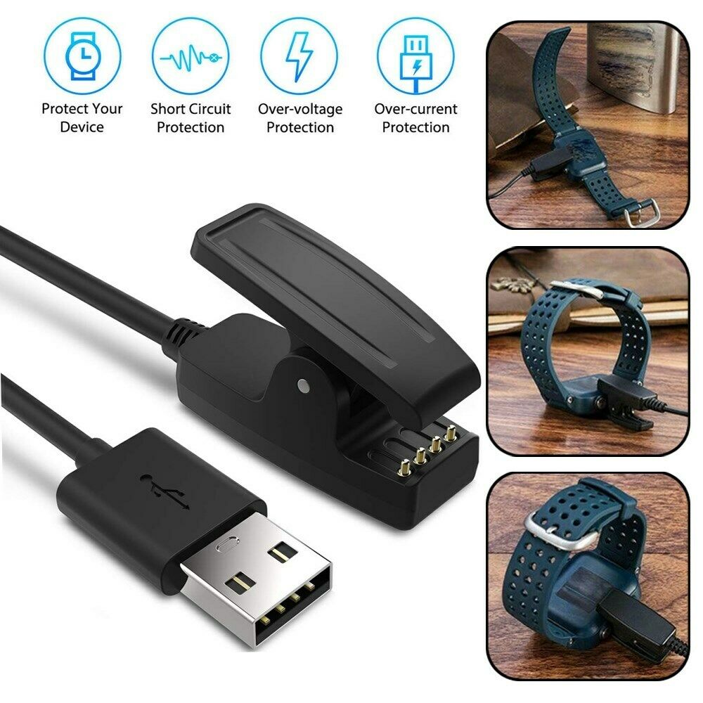 Charger USB Charging Data Cable for Garmin Watch Approach G10/S20/Vivomove HR CA